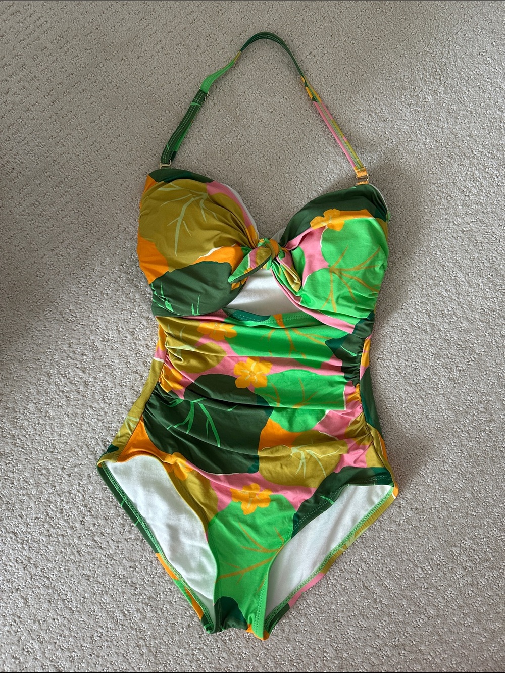 Kate Spade Floral One-Piece Swimsuit